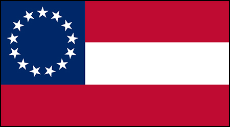 First Flag of the Confederate States of America (CSA)